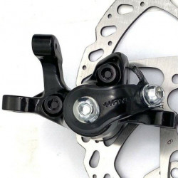 Hayes MX4 etrier mechanic frana disc pe cablu + placute resin - Img 2