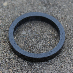 Radon carbon Spacer 1.1/8" negru 5mm