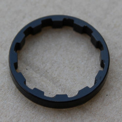 Spacer Procraft Ultralight 1.1/8" negru 5mm