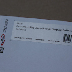 Sram Contour Ergo Lock-On mansoane burete - rosu