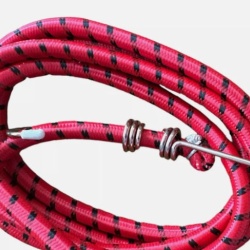 1 buc. Franghie elastica pentru bagaje calatorie - rosu 1800mm - Img 2