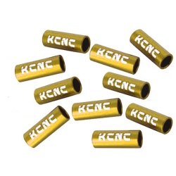 KCNC - cap camasa anodizat 4mm - set 10buc. auriu