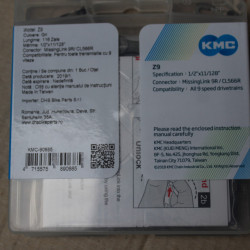 KMC Z9 Gri + quick link