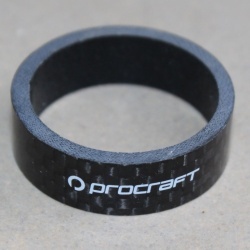 Procraft carbon Spacer 1.1/8" negru 10mm