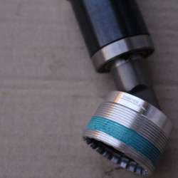Shimano BB-UN300 monobloc rulment, ax patrat 122mm lung - Img 2