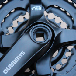Shimano FC-TY501 Tourney 42-34-24T - negru 170mm - Img 4