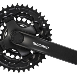 Shimano TOURNEY FC-TY301 3x6/7/8vit. patrat 48/38/28 - negru 175mm - Img 8