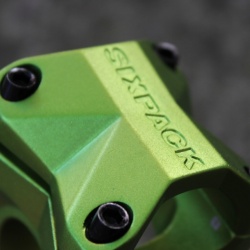 Sixpack Racing Kamikaze 31.8mm - Verde - pipa bicicleta - Img 6