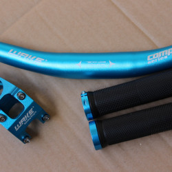 Wake combo ghidon 780mm + pipa + manson - Albastru