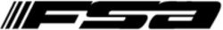 FSA Full Speed A-Head sticker 123/19mm negru/argintiu