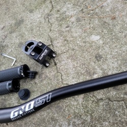 Ghost-Wake combo ghidon 780mm + pipa + manson - Negru - Img 2