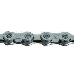 KMC X11 Silver + quick link 118L - lant bicicleta - Img 2