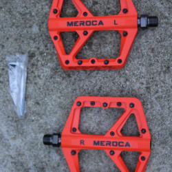 Meroca Slim - Nylon Flat Pedal - Portocaliu - Img 3