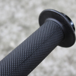Niner Flange Soft Compound Lock-On mansoane - negru