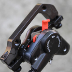 Shimano BL-MT401/BR-MT410 Disc Frane - Set 800/1600mm + adaptoare - Img 7