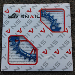 Snail Narrow Wide CNC Ultralight 34T 104bcd - Albastru - Img 2