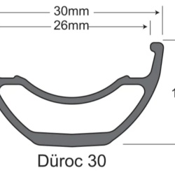 Sun Ringlé Duroc 30 set roti 29'' Boost 15x110mm/12x148 mm - caseta Sram XD - Img 3