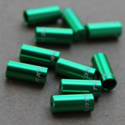 Capat camasa schimbator aluminiu 4mm - set 10buc. verde