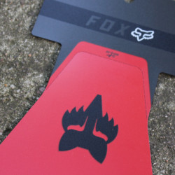 Fox Head Mudguard - Rosu - Img 2