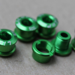 Litepro Superlight CNC 5buc.- set surub placi angrenaj 1 foaie - verde