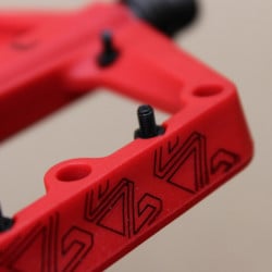 Meroca Slim - Nylon Flat Pedal - Rosu - Img 3