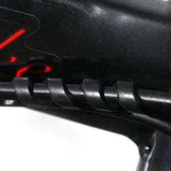 Quaxar set protector cadru pe cablu - negru