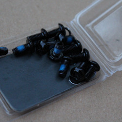 Quaxar Torx set 12buc. - suruburi disc - negru - Img 2