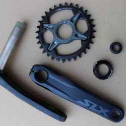 Shimano angrenaj SLX FC-M7100-1 12-viteza - 170mm + 32T placa direct mount - Img 2