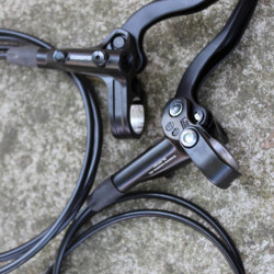 Shimano BL-MT401/BR-MT410 Disc Frane - Set 800/1600mm + adaptoare - Img 8