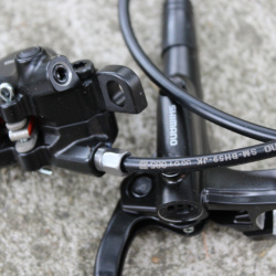 Shimano BR-MT200 set complet 850/1450 + Discuri203/203mm - Img 3