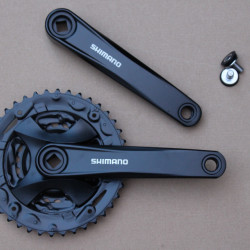 Shimano FC-MT101 Tourney 40-30-22T - angrenaj 170mm - Img 3