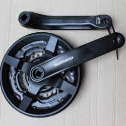 Shimano FC-TY301 Tourney 42-34-24T - negru 170mm - Img 3