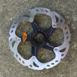 Shimano XT Disc Rotor SM-RT81S 160mm Center Lock Ice Technology - Extern lock