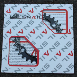 Snail Narrow Wide CNC Ultralight 32T 104bcd - Negru