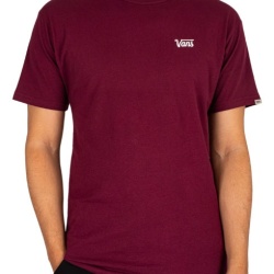Vans Mini Script-B Fit tricou marime L - burgundy