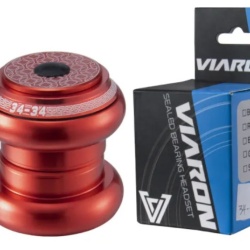 Cuvete A-Head standard Viaron CNC 1 1/8" - 34/34mm rulment industirale - rosu