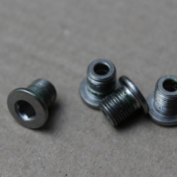 Foaie Shimano 26T M - 64BCD A-simetric negru + suruburi - Img 3