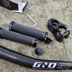 Ghost-Wake combo ghidon 780mm + pipa + manson - Negru - Img 3