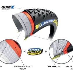 Michelin WILD XC Racing Line 29x2.35 Tubeless pliabil - cauciuc MTB - Img 2