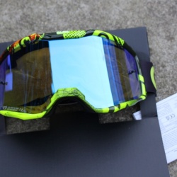 O'Neal B-10 Attack Goggle - Radium blue lens - ochelari MTB - Img 5