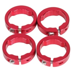On-Off inele Lock-On - rosu + 2 Dop cauciuc