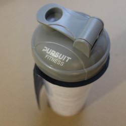 Pursuit Fitness 700ml proteina Shaker Sticla - Gri - Img 2