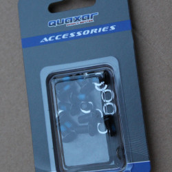 Quaxar Torx set 12buc. - suruburi disc - negru - Img 3