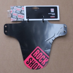 RockShox Mudguard - logo neon pink + coliere - Img 3