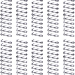 Shimano capat cablu aluminiu 100 buc. - argintiu