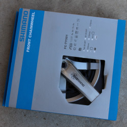 Shimano FC-TY501 Tourney 48-38-28T - 175mm angrenaj - Img 2