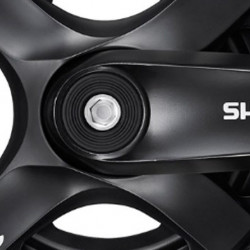 Shimano FC-TY501 Tourney - negru 175mm angrenaj 48-38-28T - Img 6
