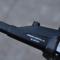 Shimano MT420 4-piston disc frane set complet + adaptoare IS J-Kit - Img 4