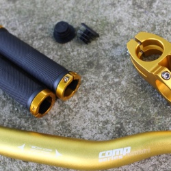 Wake combo ghidon 780mm + pipa + manson - Auriu - Img 2
