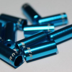 Capat camasa schimbator aluminiu 4mm - set 10buc. albastru
